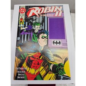 DC Comics Robin II The Joker's Wild 2 Mens OS Multi‎ Good Misprint Error Variant